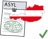 Asyl positiv
